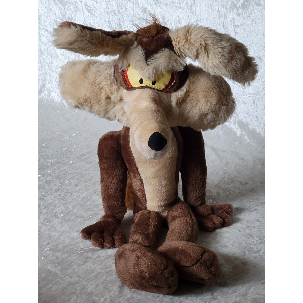 Vtg 1994 Wile E Coyote Plush Looney Tunes Ace Novelty 29 Inch Stuffed Toy - Picture 1 of 12